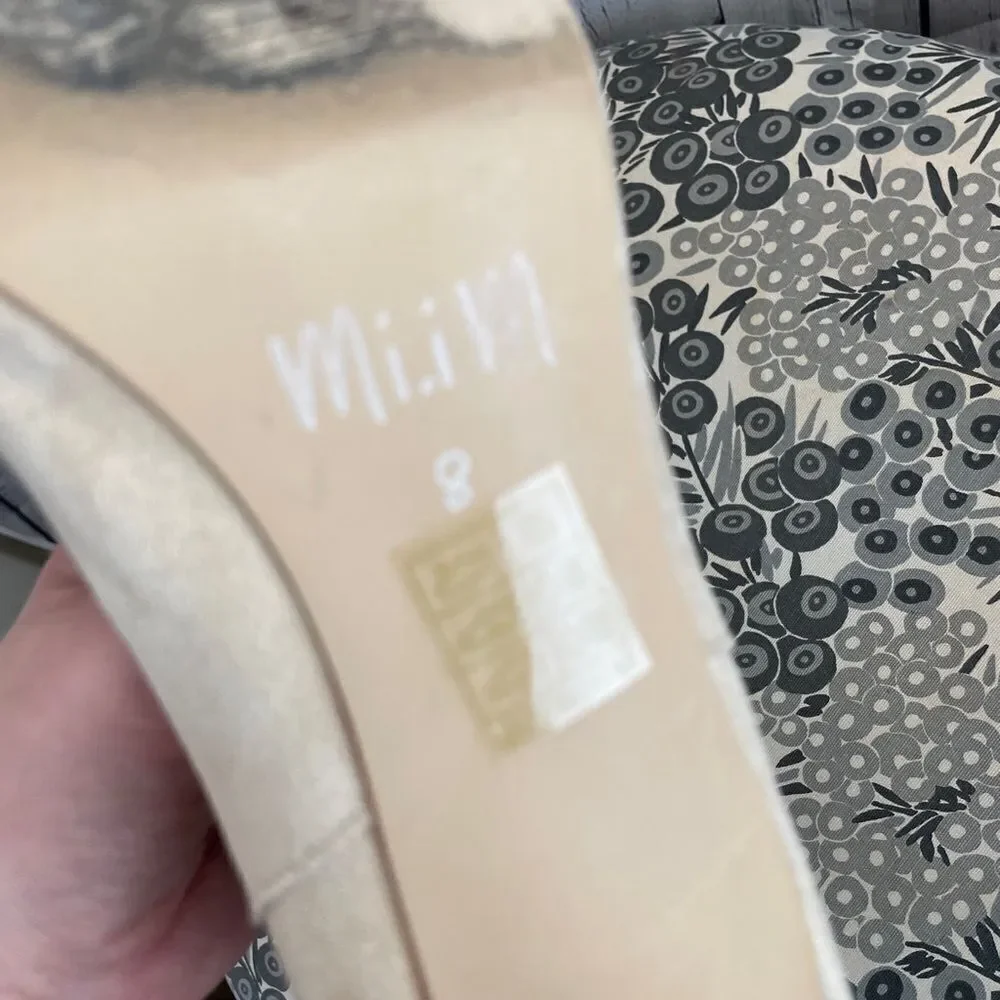 Mi.iM LOUIE Faux Suede Ankle Boots- TAUPE Size 8 - Picture 5 of 6